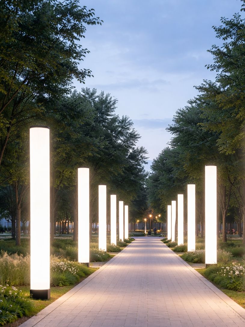 Трубы светорассеивающие с подсветкой